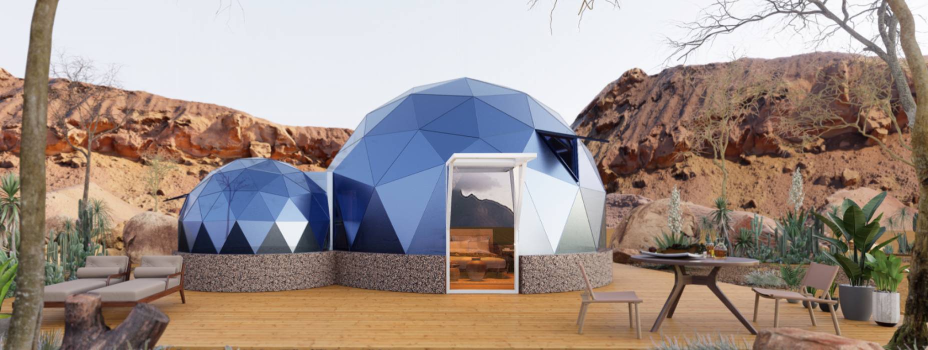 保定球形智能光伏玻璃星空房